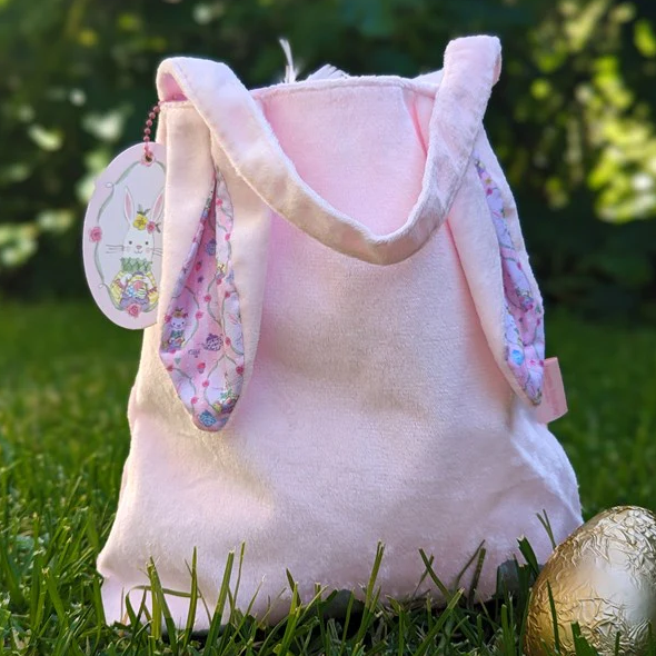 Velvet Tea Party Bunny Bag