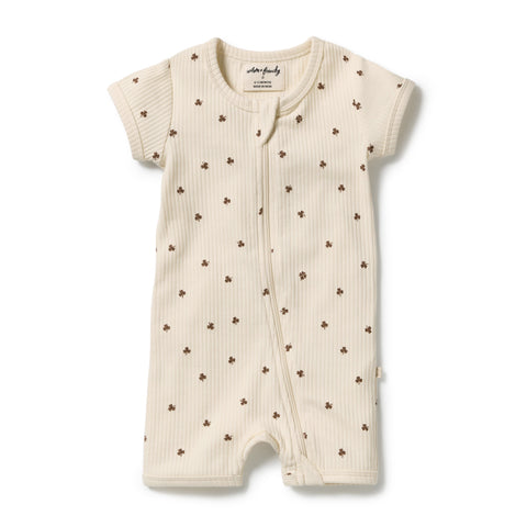 My Lucky Charm Organic Boyleg Zipsuit