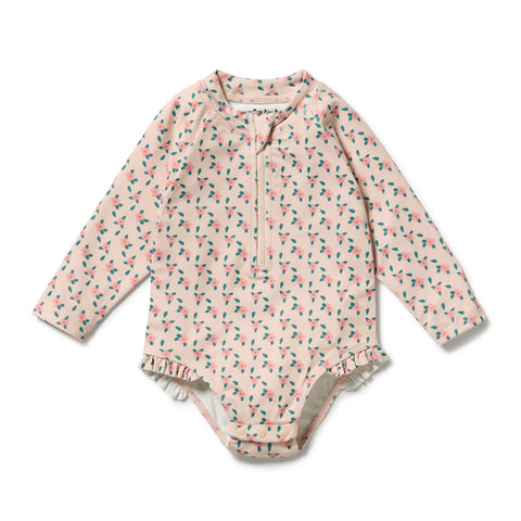 Little Blossom Long Sleeved Swimsuit