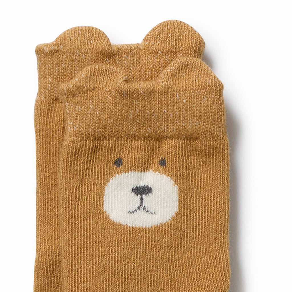 Unisex Organic 4 Pack Baby Socks