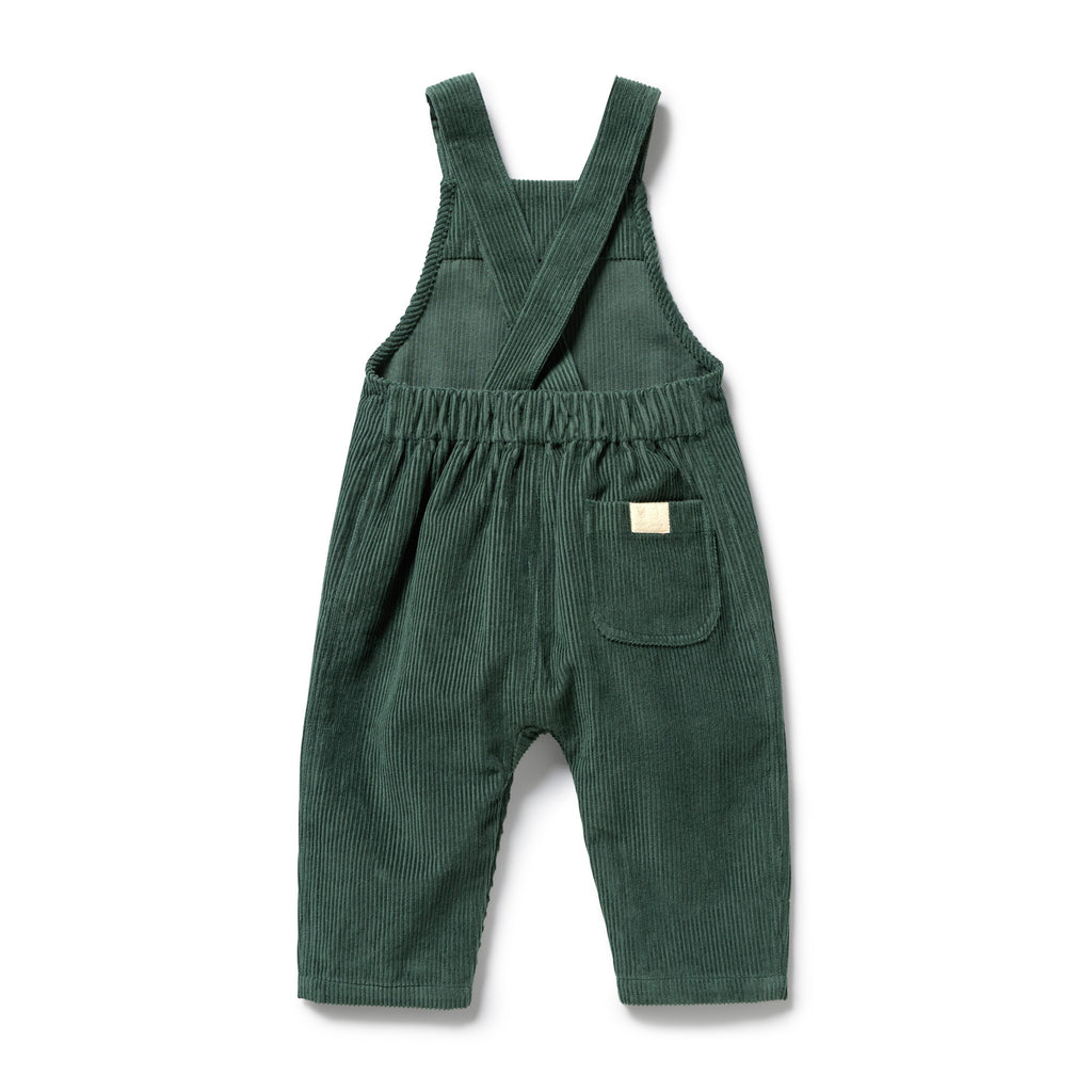 Moss Green Organic Cord Overall