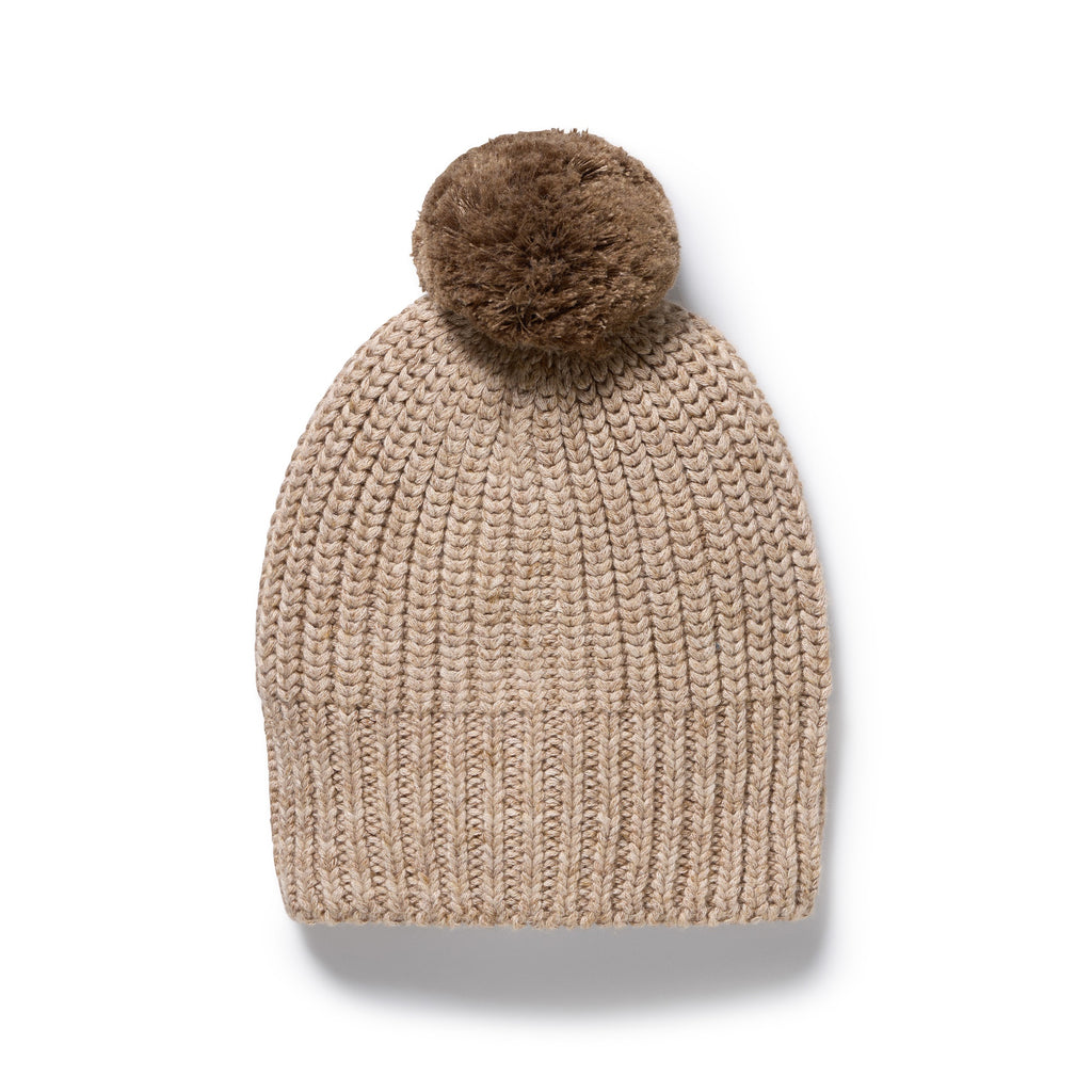 Sandstone Organic Knitted Hat