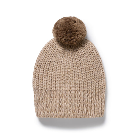 Sandstone Organic Knitted Hat