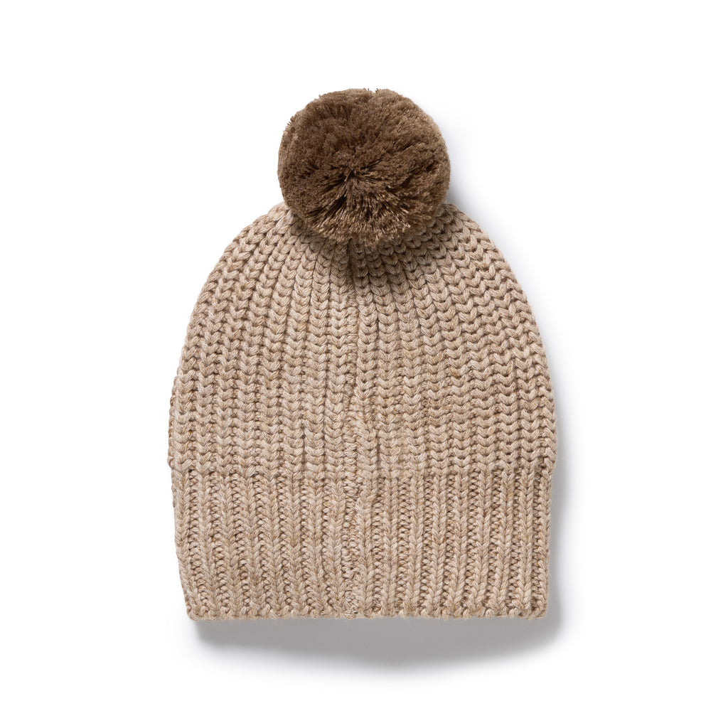 Sandstone Organic Knitted Hat