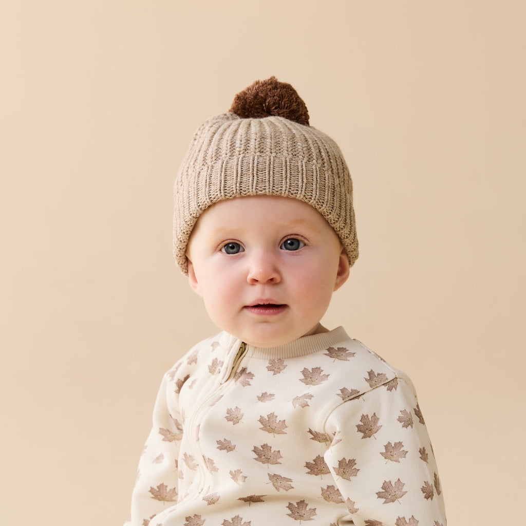 Sandstone Organic Knitted Hat