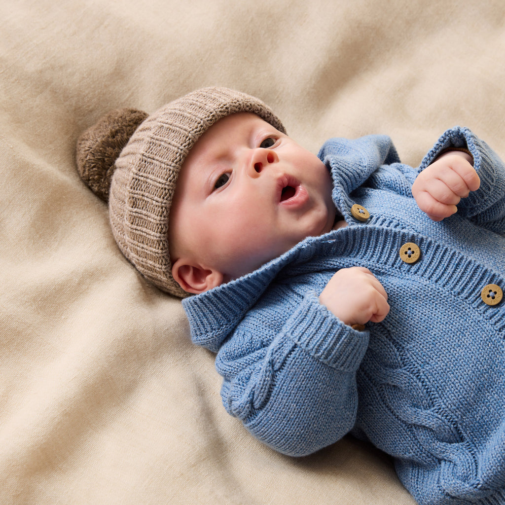 Sandstone Organic Knitted Hat