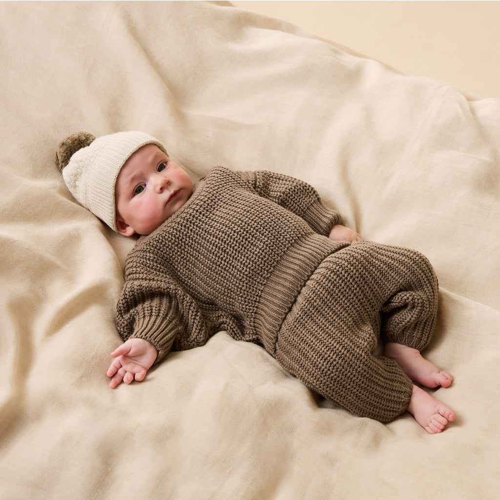Chestnut Organic Knitted Jumper