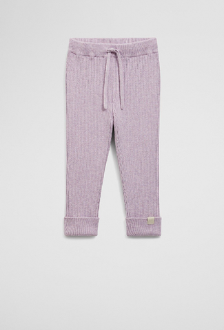 Country Road Cotton Blend Knit Legging - Lilac