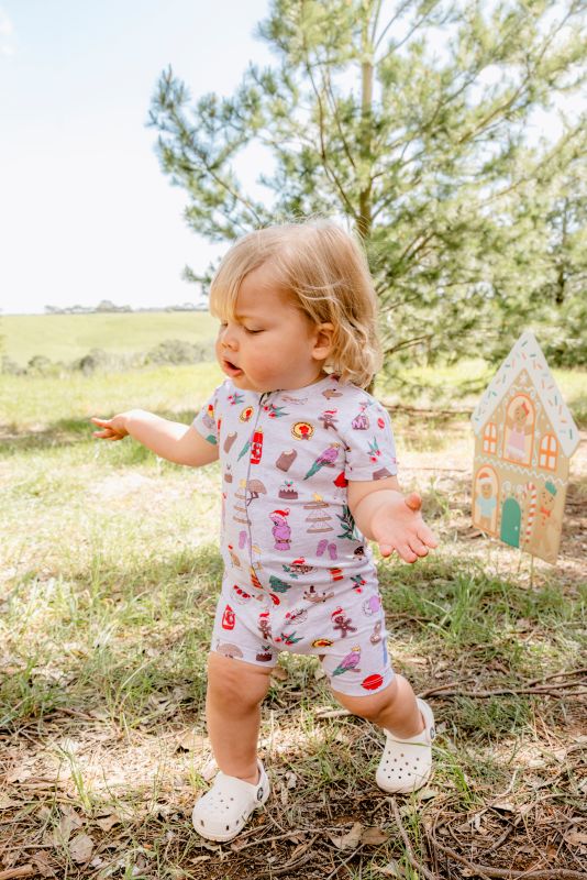Very Aussie Zip Romper