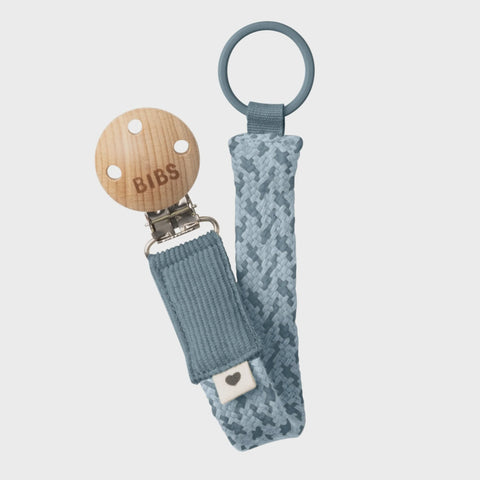 Pacifier Clip - Petrol/Baby Blue