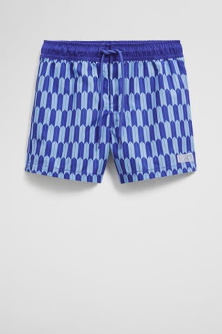 Geometric Board Short