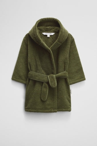 Mara Australian Cotton Kids Hooded Robe