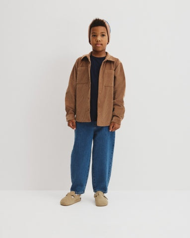 Orgaanically Grown Cotton Cord Shacket