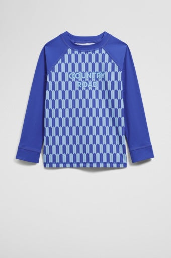 Geometric Logo Rash Vest