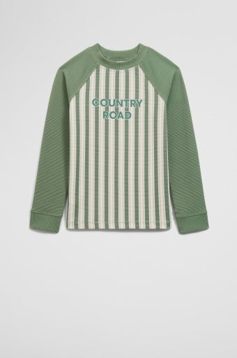 Stripe Logo Rash Vest