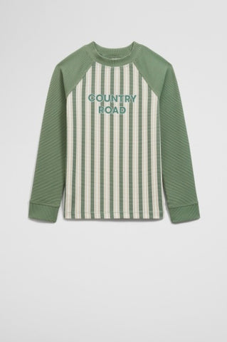 Stripe Logo Rash Vest