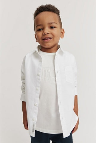 Organically Grown Cotton Oxford Shirt
