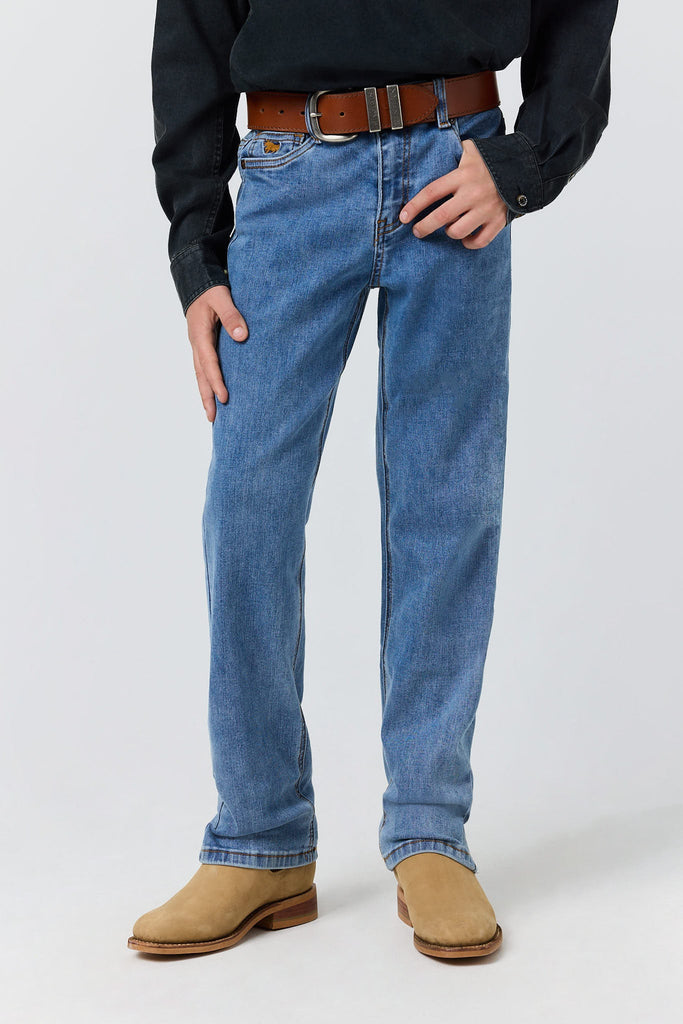 Woop Woop Kids Boys Jean - Mid Blue