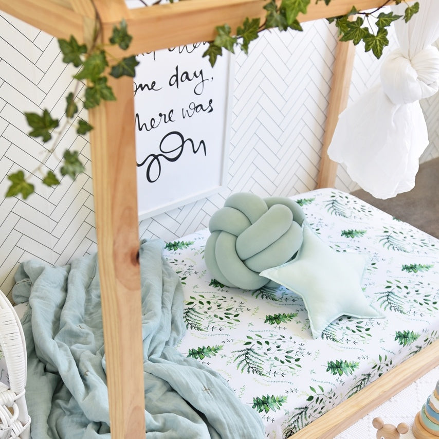 Fitted Cot Sheet - Enchanted