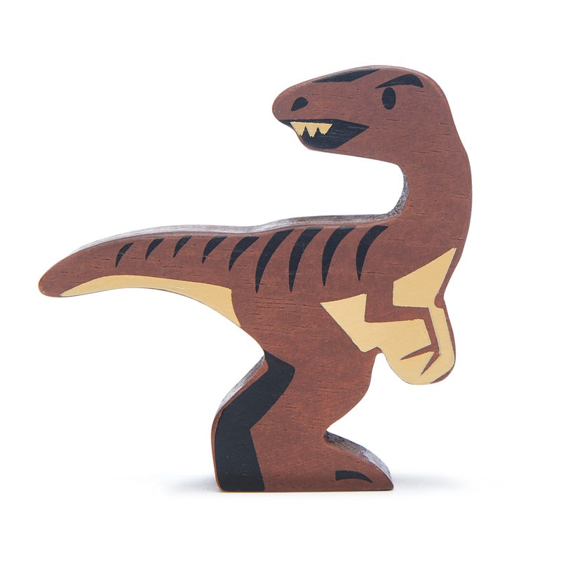 Wooden Animal - Velociraptor