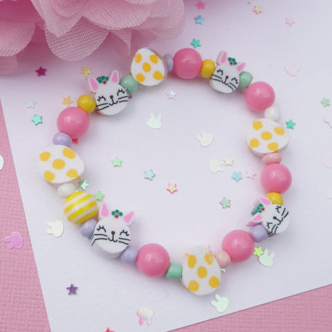 Easter Bunny Elastic Bracelet