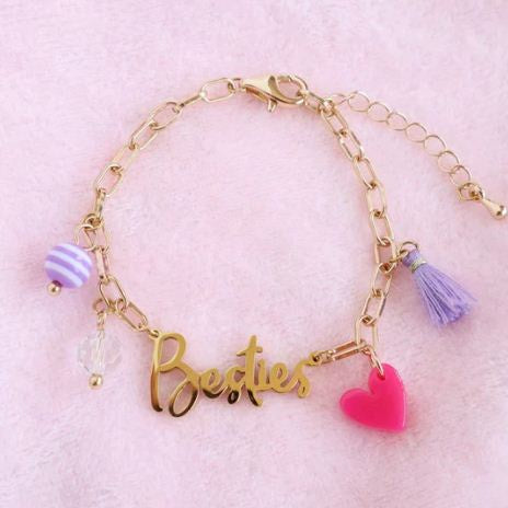 Petite Fleur Besties Charm Bracelet