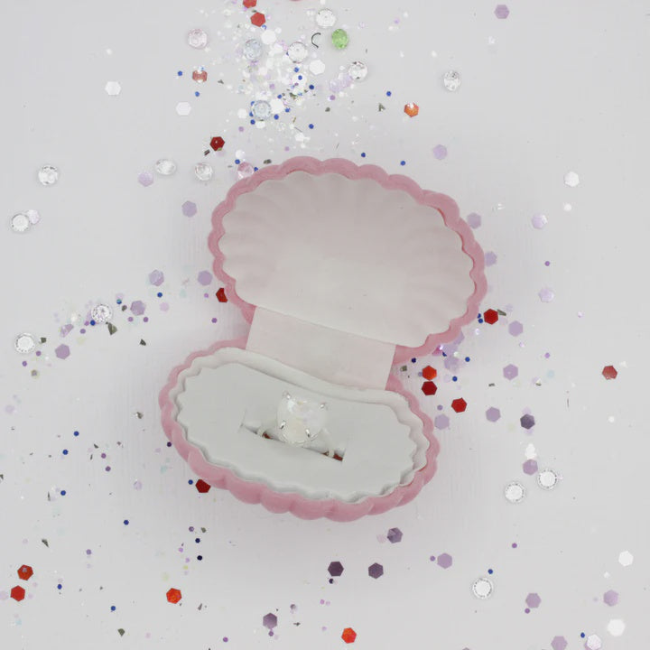 Heart Of The Ocean Ring With Box - Sparkle