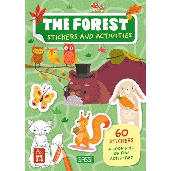 Stickers & Activity Book - Forest