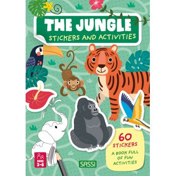 Sticker & Activity Book - Jungle