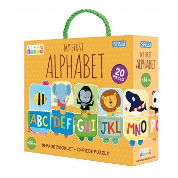 My First ABC Train Puzzle & Book Set