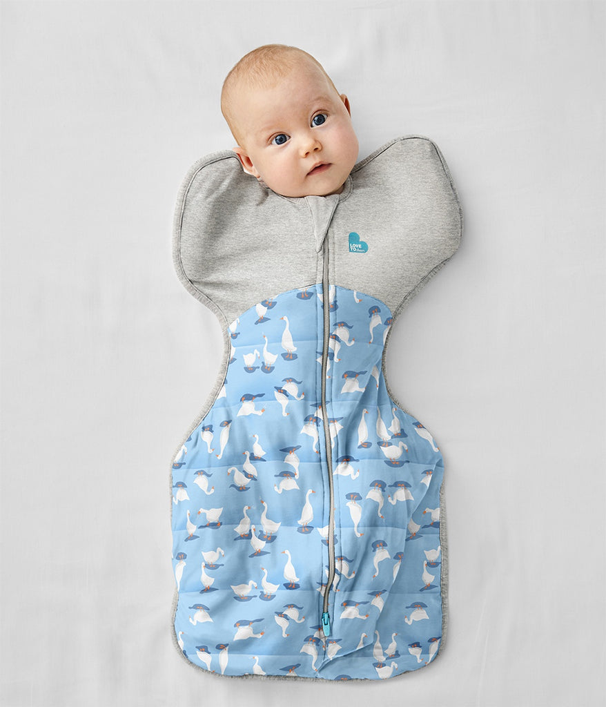 Swaddle Up Warm 2.5 TOG - Dusty Blue Silly Goose