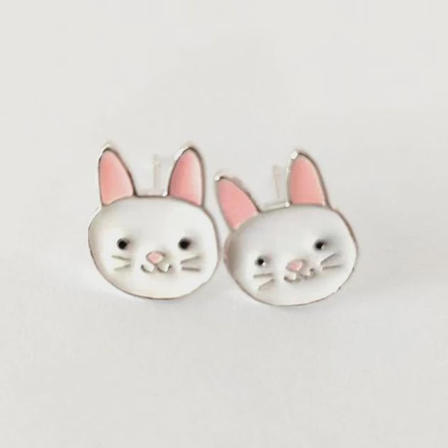 Tea Party Bunny Earrings
