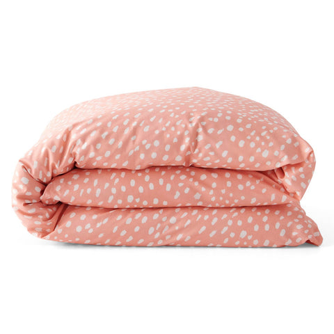 Speckle Candy Cotton Quilt Cover - SINGLE