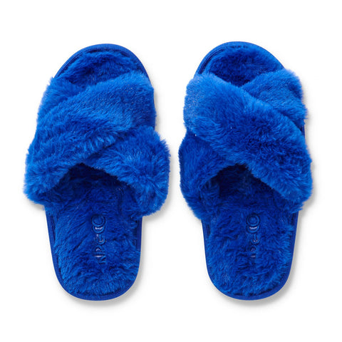 Dazzling Blue Kids Slippers